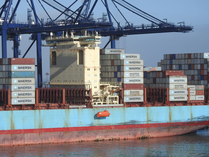 Containerskibe og livet ombord