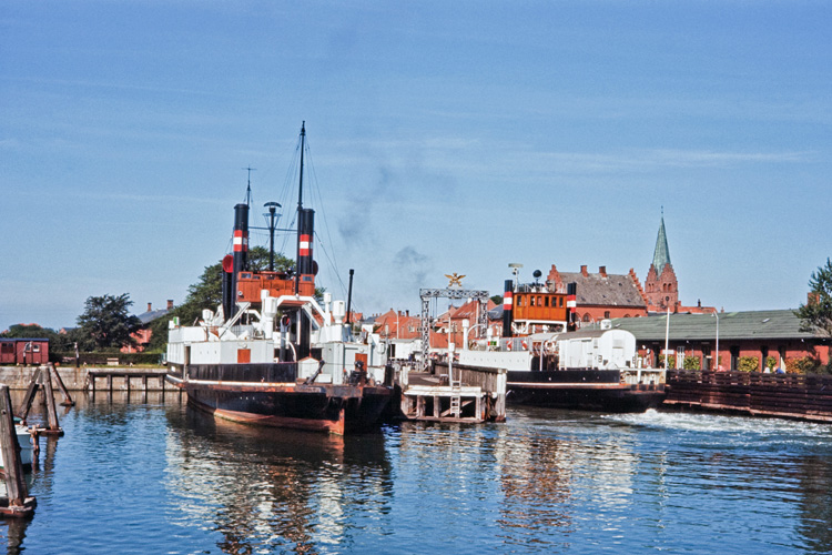GLYNGØRE & MORSØ i Nykøbing Mors midten af 1950’erne. Foto: Arne Olofsson