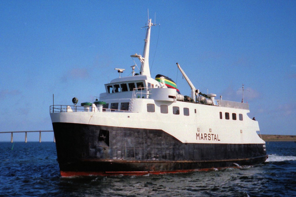 MARSTAL (20/3-1999) blev leveret til Sydfyenske Dampskibsselskab A/S i 1965, og indsat på ruten mellem Marstal og Rudkøbing, hvor den sejlede indtil 1999, hvor en ny færge med samme navn afløste den. Foto: Bernt Skjøtt